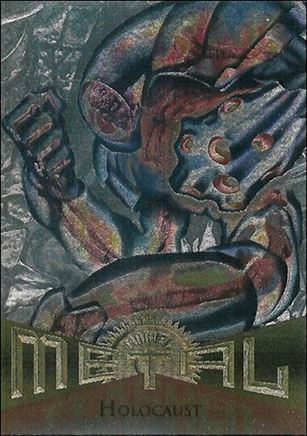 Marvel Metal (Parallel Flasher Set) card 5 Holocaust