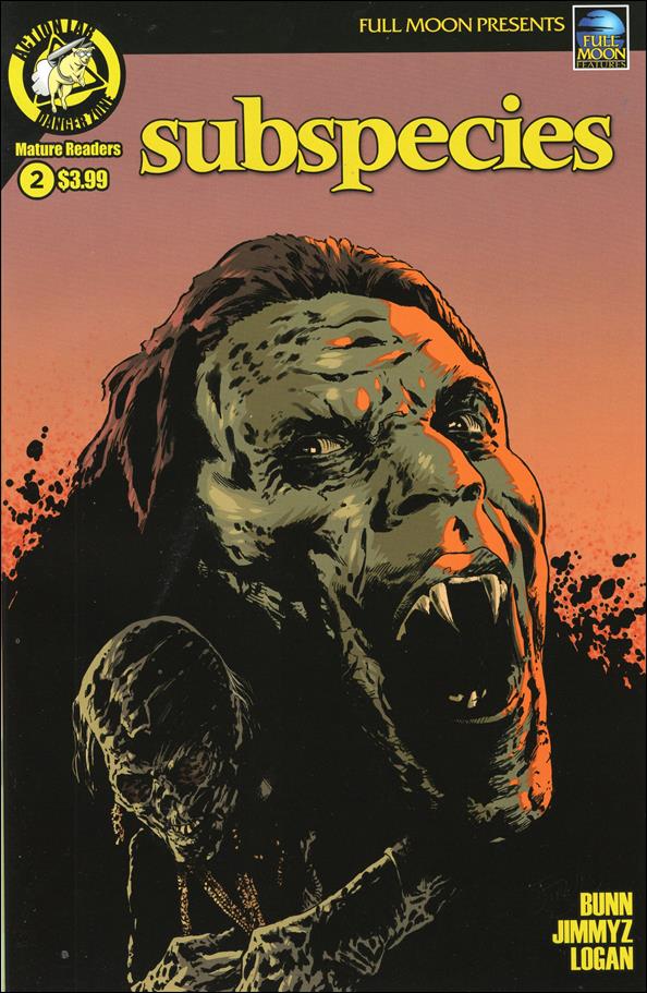 Subspecies (2018) issue 2-B J. Travis Smith Cover