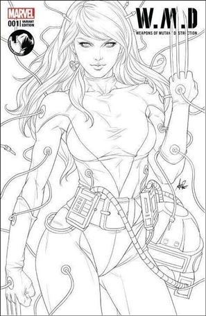 Weapons of Mutant Destruction issue 1-F Artgerm Unknown Comics Sketch Art Cover