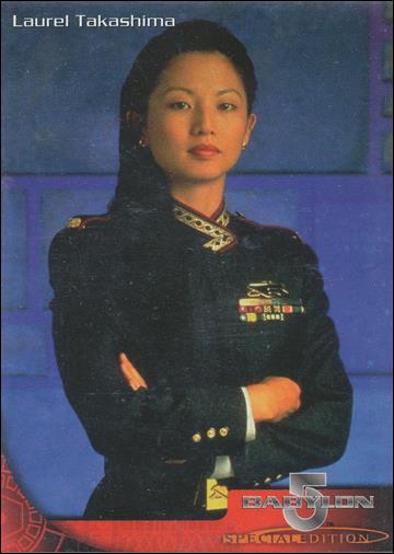Babylon 5 Special Edition (Base Set) card 4 Laurel Takashima