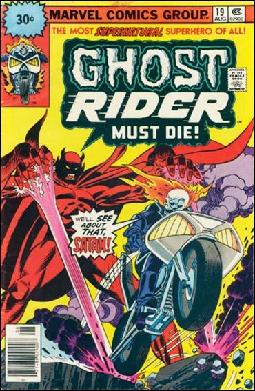 Ghost Rider (1973) issue 19-B 30 Cent Price Cover