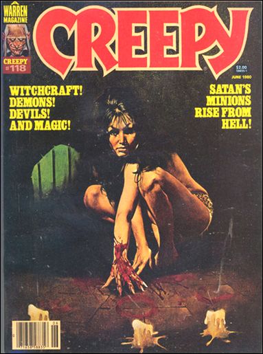 Creepy issue 118 Enrich Torres Cover