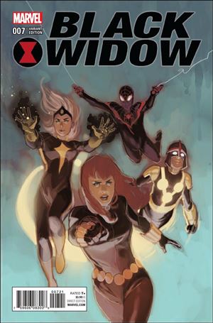 Black Widow (2016) issue 7-B Phil Noto Champions Cover