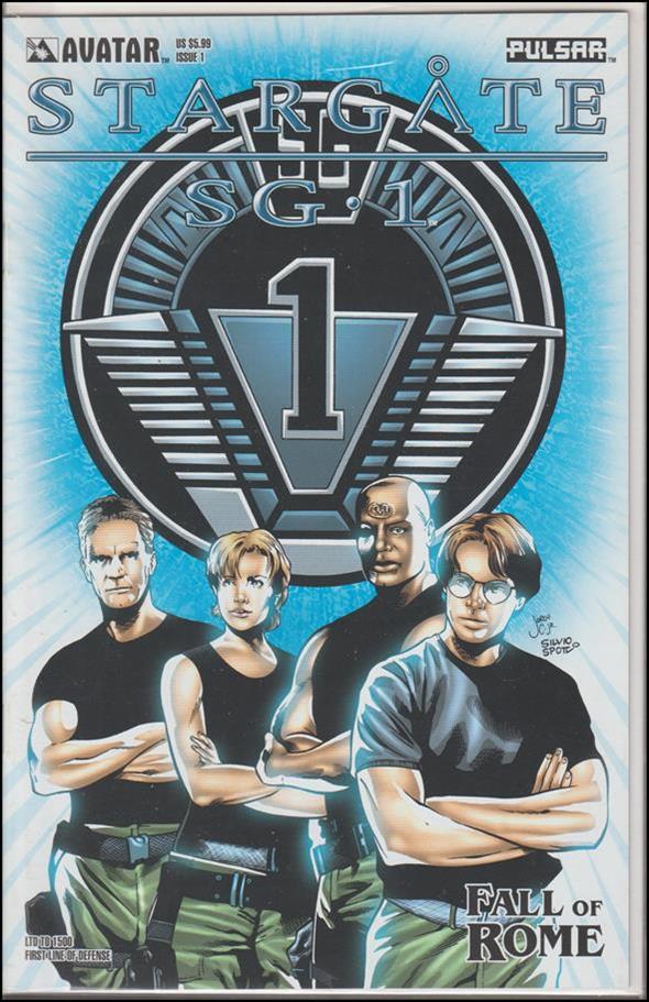 Stargate SG-1: Fall of Rome issue 1-K First Line of Defense Cover