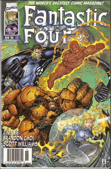 Fantastic Four (1996) issue 1-C Newsstand Edition / Price Variant