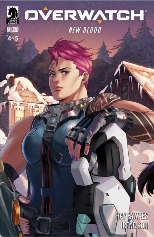 Overwatch: New Blood issue 4 Irene Koh Cover