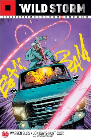 Wild Storm issue 18-B Daniel Warren Johnson Cover