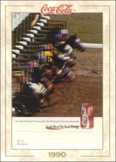 Coca-Cola Collection Series 1 (Base Set) card 96 Can't Beat The Real Thing 2