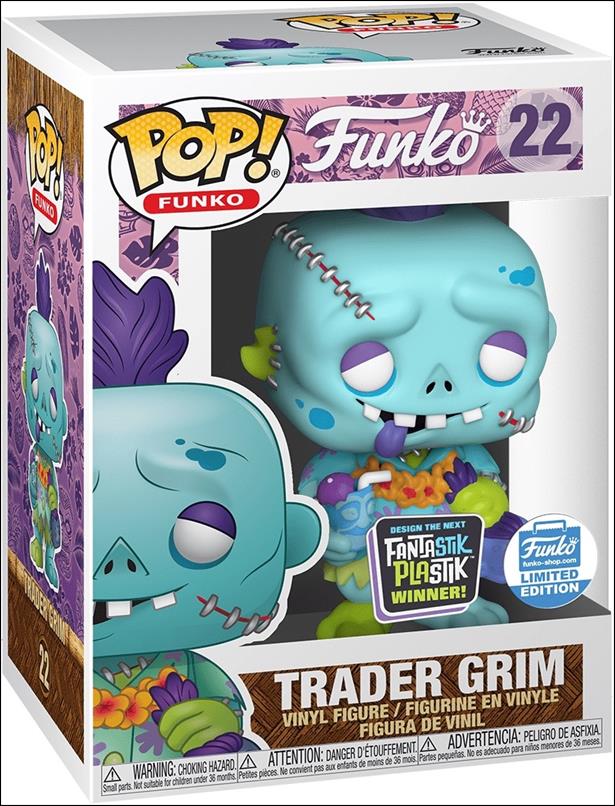 POP! Funko - Fantastik Plastik figure 22 Trader Grim Funko Shop Exclusive