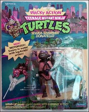 Teenage Mutant Ninja Turtles: Wacky Action figure 4 Sewer-Swimmin' Donatello