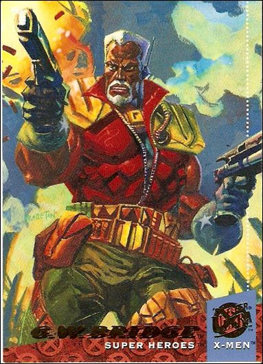 1994 Fleer Ultra X-Men (Base Set) card 49 G.W. Bridge