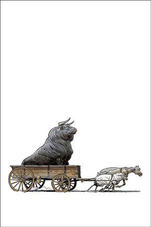 Animal Castle issue 2-C Silvio the Bull 1:10 Virgin Cover