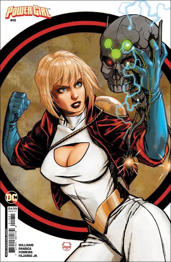 Power Girl (2023) issue 10-C Dave Johnson Cardstock Cover