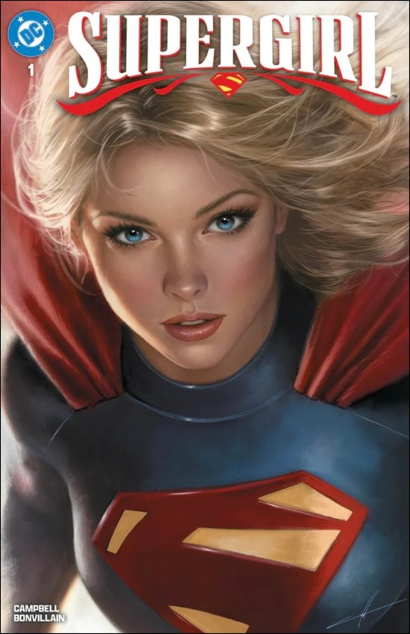 Supergirl (2025) issue 1-K Retailer Exclusive Trade Dress Carla Cohen Cover