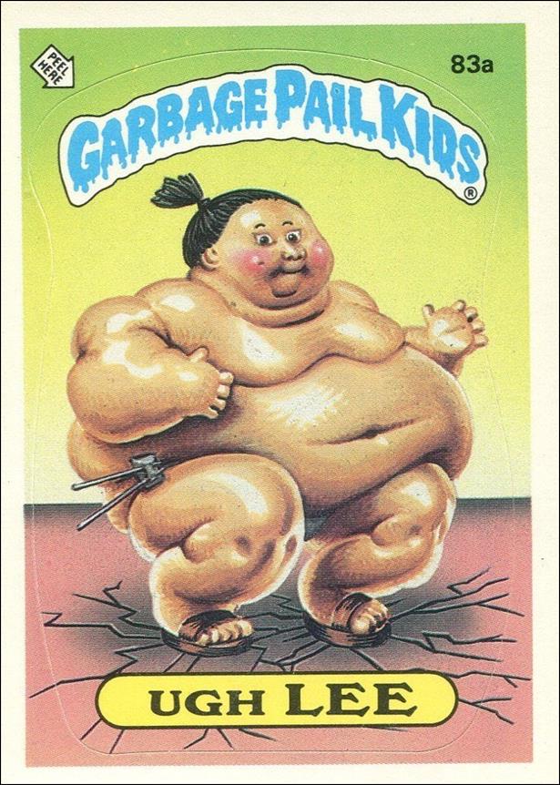 Garbage Pail Kids: Series 02 (Base Set) card 83a Ugh Lee