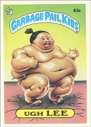 Garbage Pail Kids: Series 02 (Base Set) card 83a Ugh Lee
