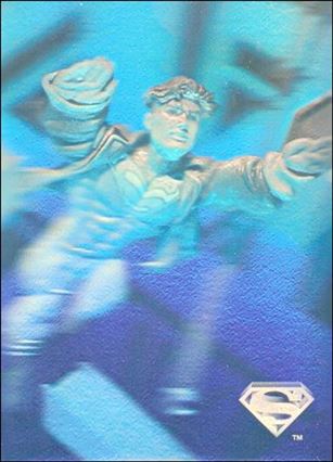 Superman Holo Series (Silver Hologram Base Set) card 17 “Don’t Call Me Superboy!” 