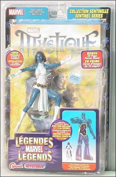 Marvel Legends (Sentinel Series) figure 7-B Mystique (Canada)