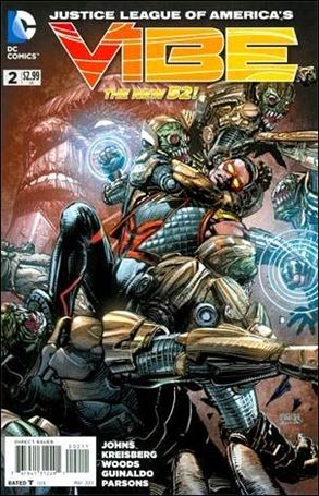 Justice League of America's Vibe issue 2 Standard Cover