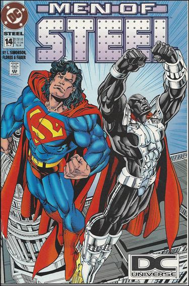 Steel (1994) issue 14-B DC Universe UPC (2nd Printing)