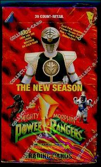 Power Rangers: The New Season card 1 Retail Set