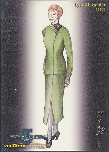 Babylon 5 Special Edition (Costumes Subset) card C1 Lyta Alexander (1993)