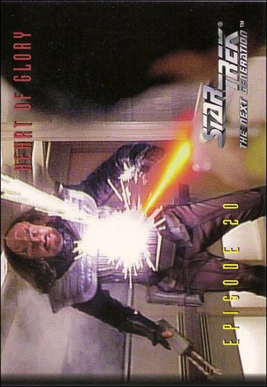 Star Trek: The Next Generation - The Episode Collection Season One (Base Set) card 69 Heart of Glory, Episode 20C