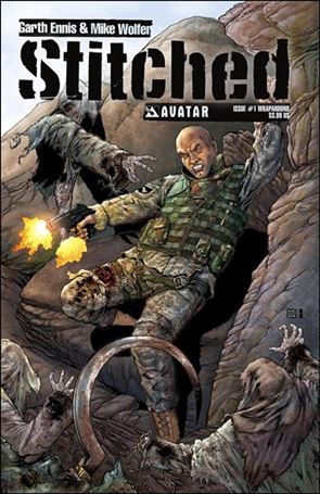Stitched issue 1-B Wraparound Cover
