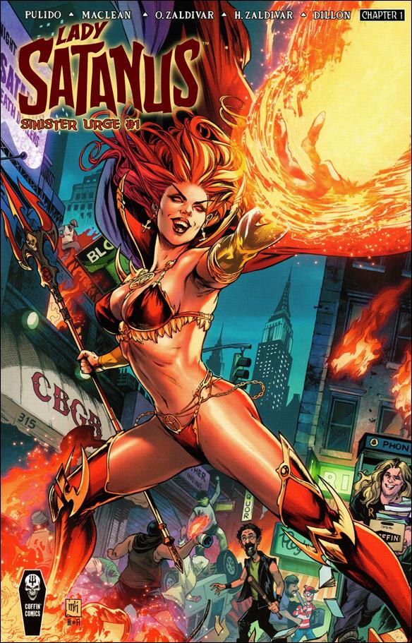 Lady Satanus: Sinister Urge (2023) issue 1 Mike Krome Premiere Edition