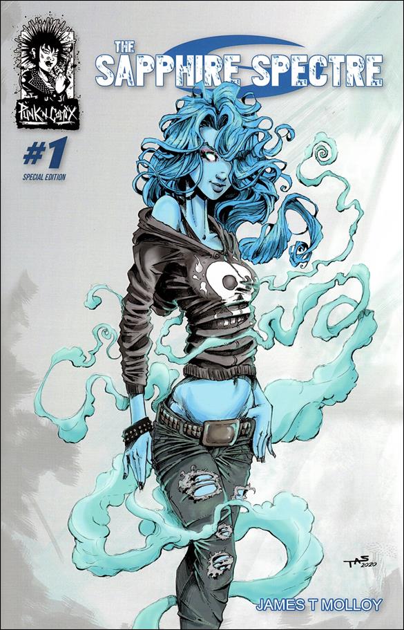 Sapphire Spectre issue 1-E Travis Starling Special Edition Cover