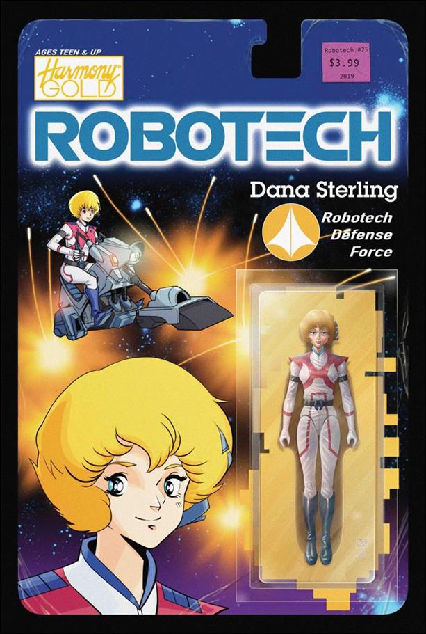 Robotech Remix issue 1-D Blair Shedd Action Figure Cover