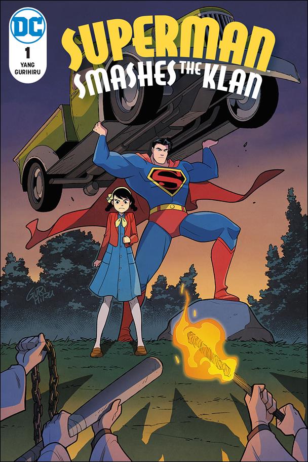 Superman Smashes the Klan issue 1 Gurihiru Cover