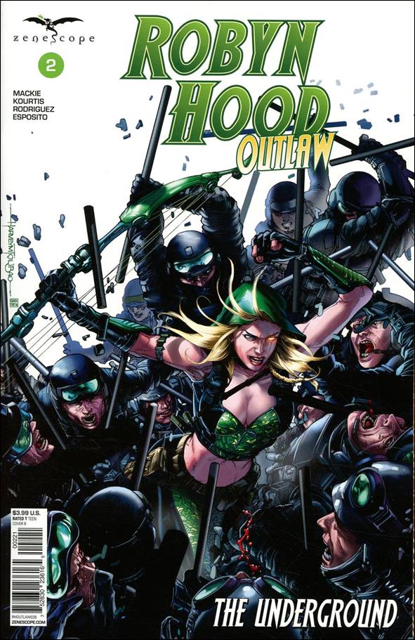 Robyn Hood: Outlaw issue 2-B Harvey Tolibao Cover