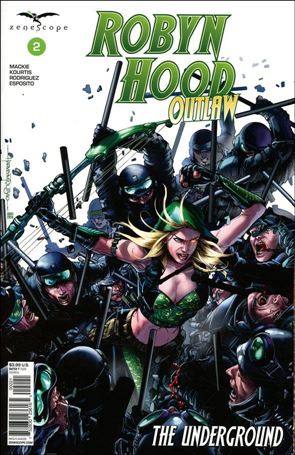 Robyn Hood: Outlaw issue 2-B Harvey Tolibao Cover