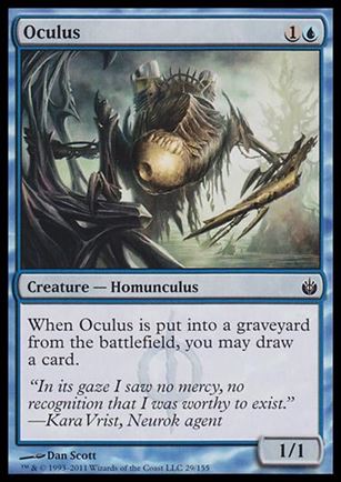 Magic the Gathering: Mirrodin Besieged (Base Set) card 29 Oculus