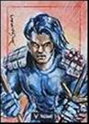 2013 Valiant Comics Preview Trading Card Set (Sketch Card Subset) card DG-02