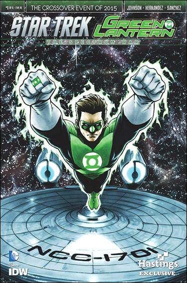 Star Trek/Green Lantern (2015) issue 1-OJ Hastings Cover