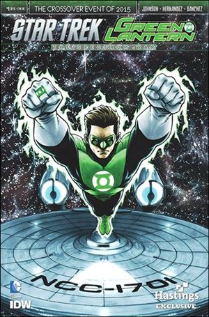 Star Trek/Green Lantern (2015) issue 1-OJ Hastings Cover