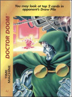 Marvel OverPower (Base Set) card nn88 Doctor Doom: Time Machine
