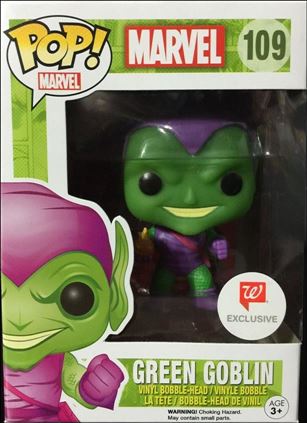 POP! Marvel figure 109-B Green Goblin (Walgreens)
