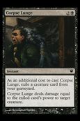 Magic the Gathering: Innistrad (Base Set) card 93 Corpse Lunge