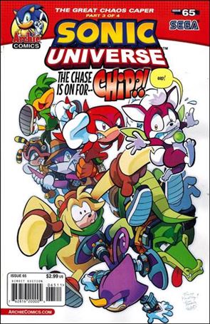 Sonic Universe issue 65 Tracy Yardley Cover