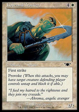 Magic the Gathering: Legions (Base Set) card 17 Lowland Tracker