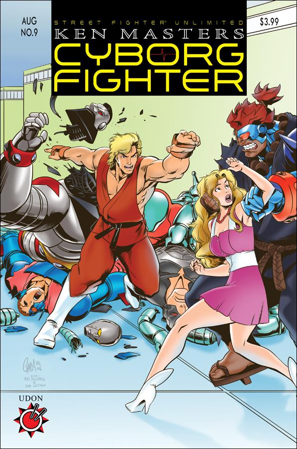 Street Fighter Unlimited issue 9-C Jeffrey "Chamba" Cruz 1:10 Cover