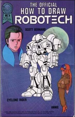 Official How to Draw Robotech issue 9