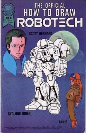 Official How to Draw Robotech issue 9