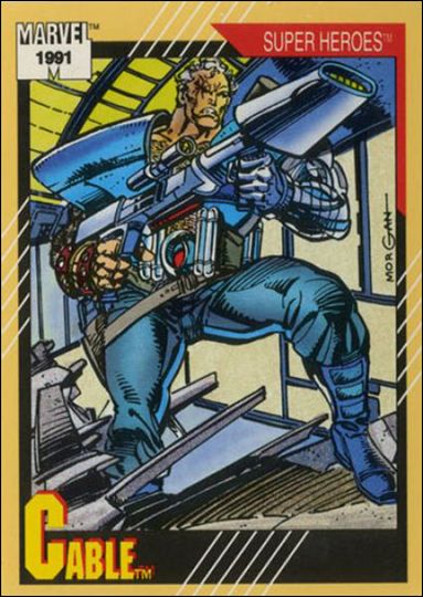Marvel Universe: Series 2 (Base Set) card 15 Cable