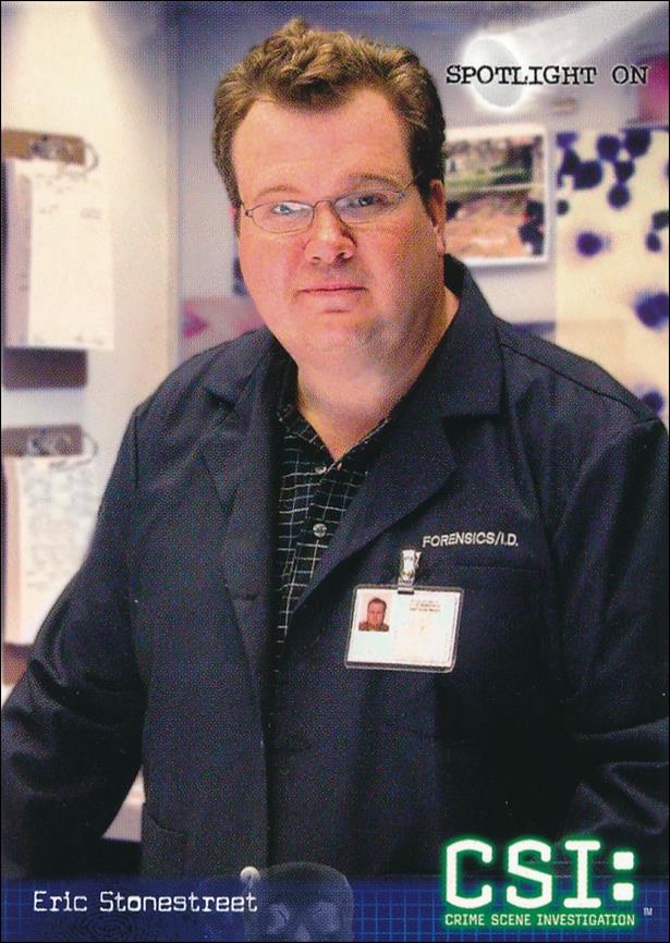 CSI: Crime Scene Investigation - Series Two (Base Set) card 66 Spotlight On Eric Stonestreet