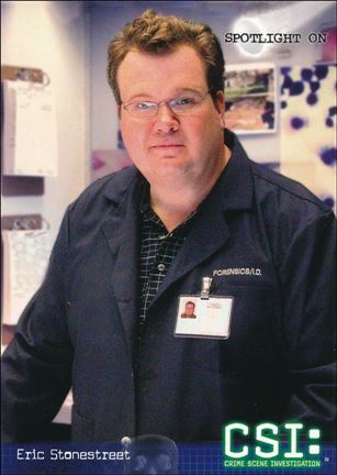 CSI: Crime Scene Investigation - Series Two (Base Set) card 66 Spotlight On Eric Stonestreet