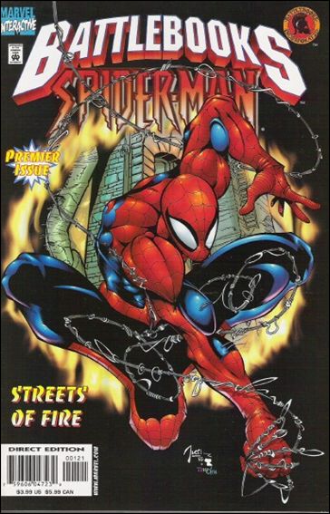 Spider-Man Battlebook: Streets of Fire issue 1-B Variant Cover
